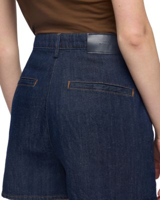 Denim Trouser Shorts