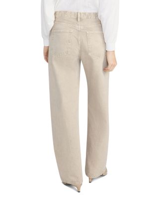 The Bow High Rise Wide Leg Jeans