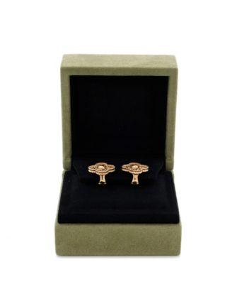  Vintage Alhambra Earrings 18K Gold