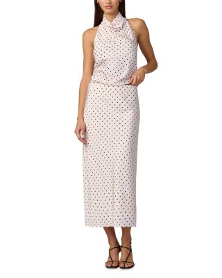 The Ines Draped Halter Dress