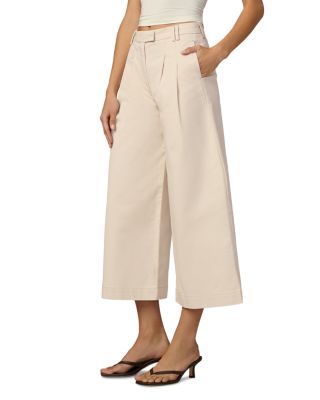 The Pleated High Rise Culotte Pants