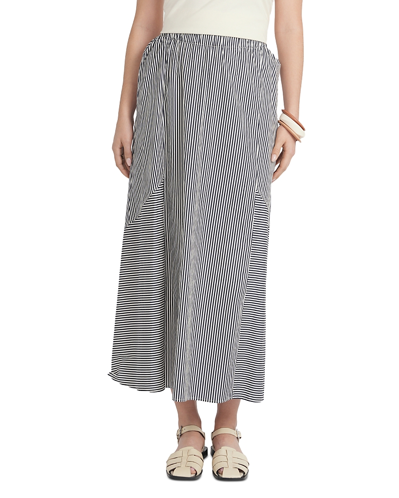 Point Strip Poplin Skirt