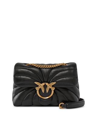 Love Puff Mini Leather Convertible Crossbody