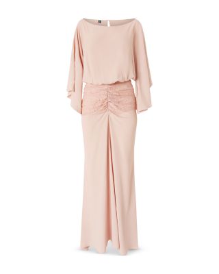 Radicchio Crepe De Chine Dress