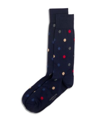 Multi Dot Crew Socks