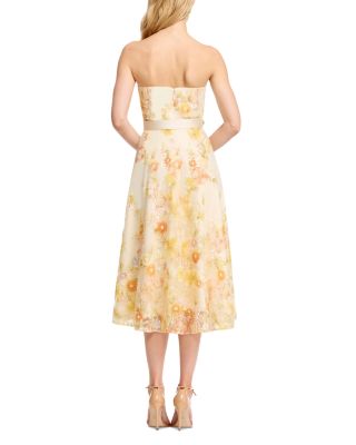 Mabel Sweetheart Bustier Belted Tea Dress