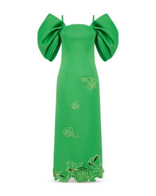 Arabella Appliqu&eacute; Maxi Dress