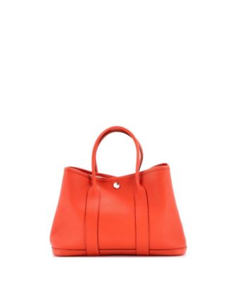 30 Garden Party Tote Leather