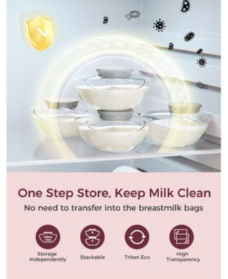 M9 Breast Pump Hands Free Mobile Flow, App Discreet Wearable Breast Pump, 2 Pack, Cozy Red