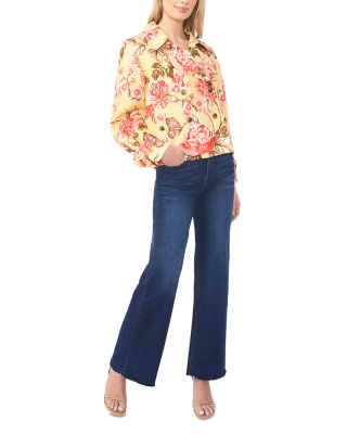 Leah Linen Hip Length Trench Jacket