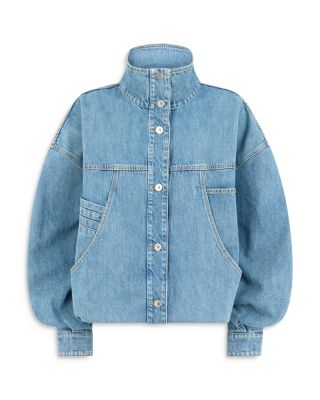 Denim Bomber Jacket