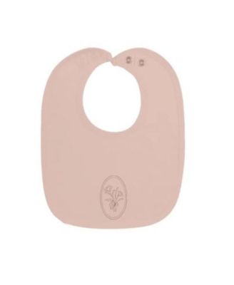 Unisex Velour Center Floral Collection Bib - Baby