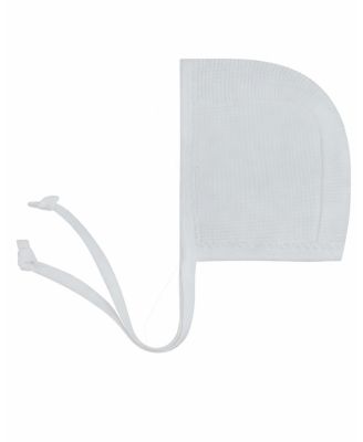 Unisex Ribbed Embroidered Collar Collection Footie + Bonnet - Baby