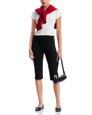 Pointelle Cap Sleeve Top