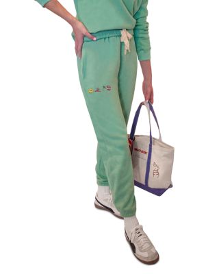 Mini Embroidered Crewneck Pullover & Classic Sweatpants