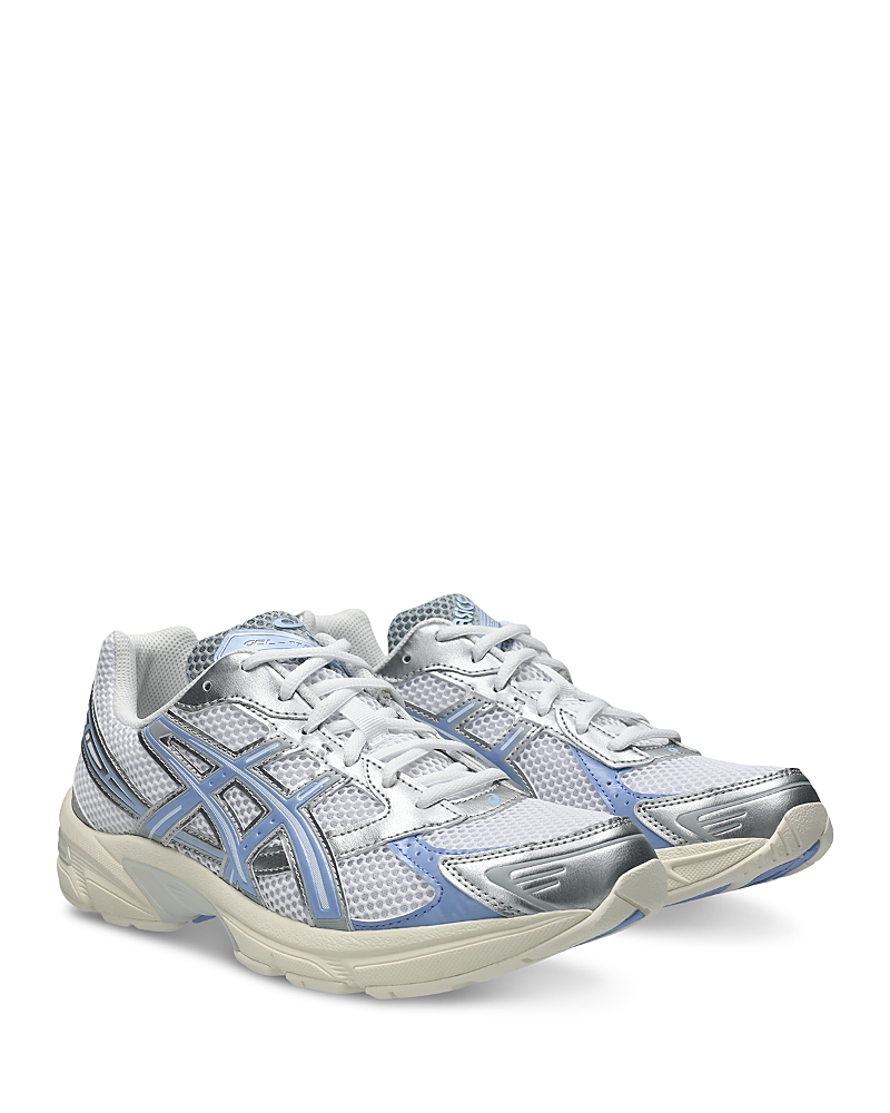 Asics Unisex Gel-1130 Running Sneakers in White/Light Sapphire