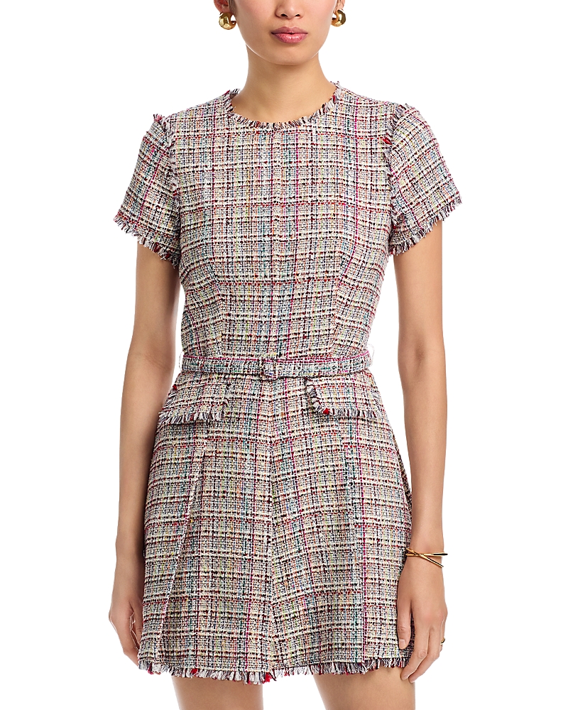 Cinq a Sept Wildflower Tweed Kelsey Dress