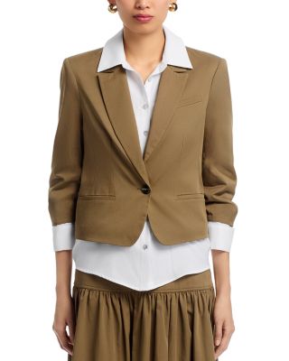 Peri Ruched Sleeve Jacket