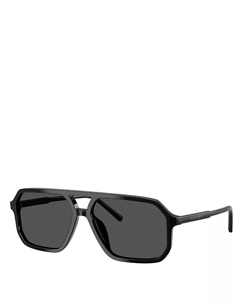 Dolce & Gabbana Aviator Sunglasses, 59mm