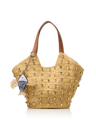 Raffia Fish Bag Charm