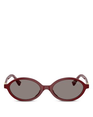 Oval Sunglasses, 50mm