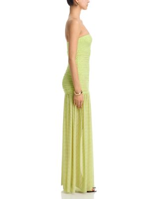 Denise Sheer Skirt Maxi Dress