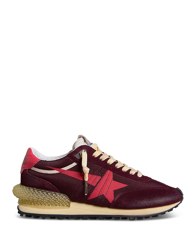 Golden Goose Women's Running Marathon Sneakers In Burgundy