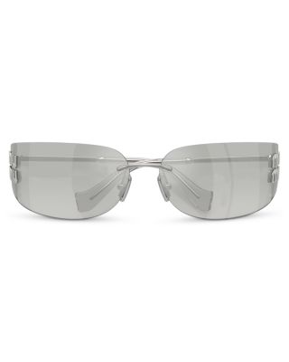 Rectangular Sunglasses, 75mm