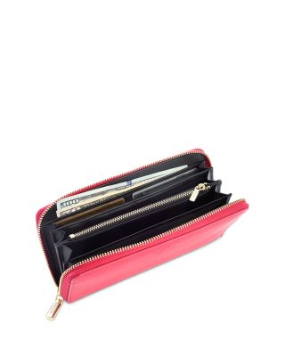 RFID Blocking Continental Zip Wallet