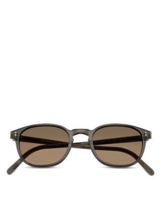 Fairmont Round Sunglasses, 49mm