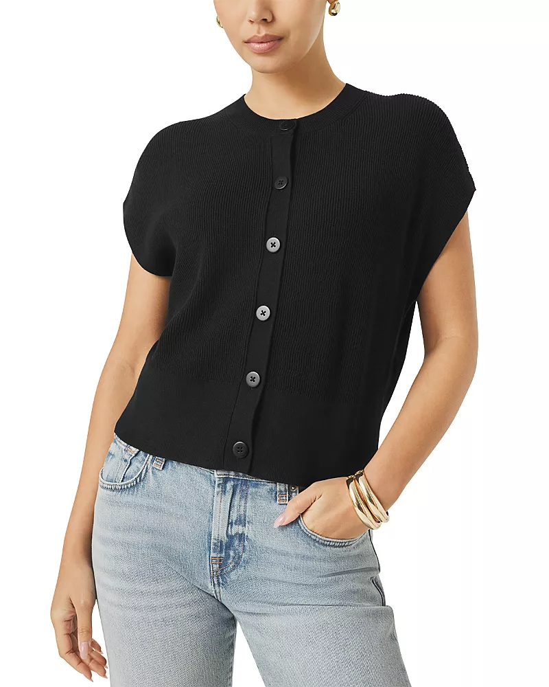 Splendid Spl X Cj Sleeveless Cardigan