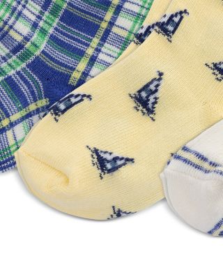 Boys' Sailing Socks, 3 Pack - Baby