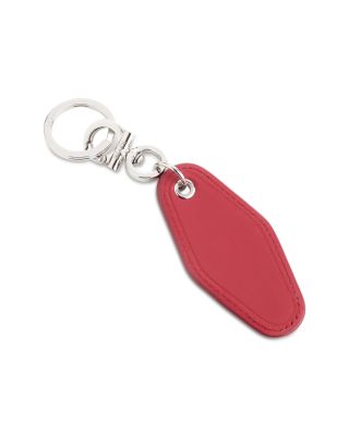 Vintage Leather Hotel Style Keychain