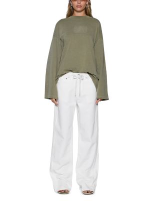 Low Rider Trak Blanc Jeans in White