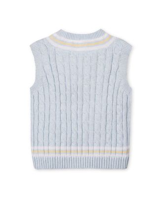 Boys' Organic V-Neck Cricket Sweater Vest - Little Kid