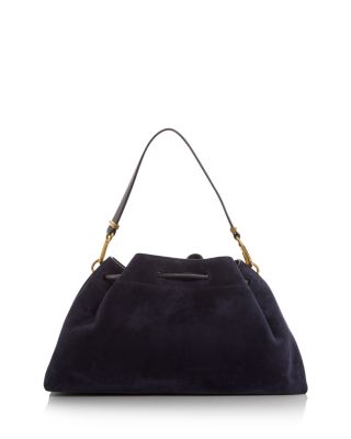 Bon Bon Bucket Suede Shoulder Bag