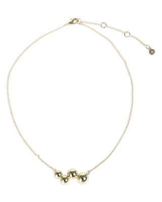 Irregular Bead Collar Necklace, 16" - Exclusive
