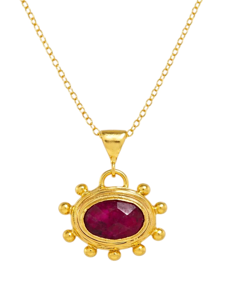 Ottoman Hands Zand Pendant Necklace
