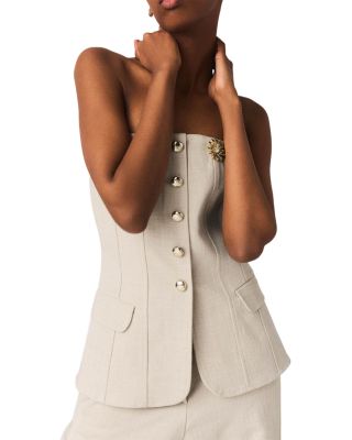 Tailored Bustier Top