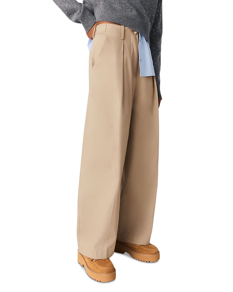 Maje Cotton Balloon Trousers