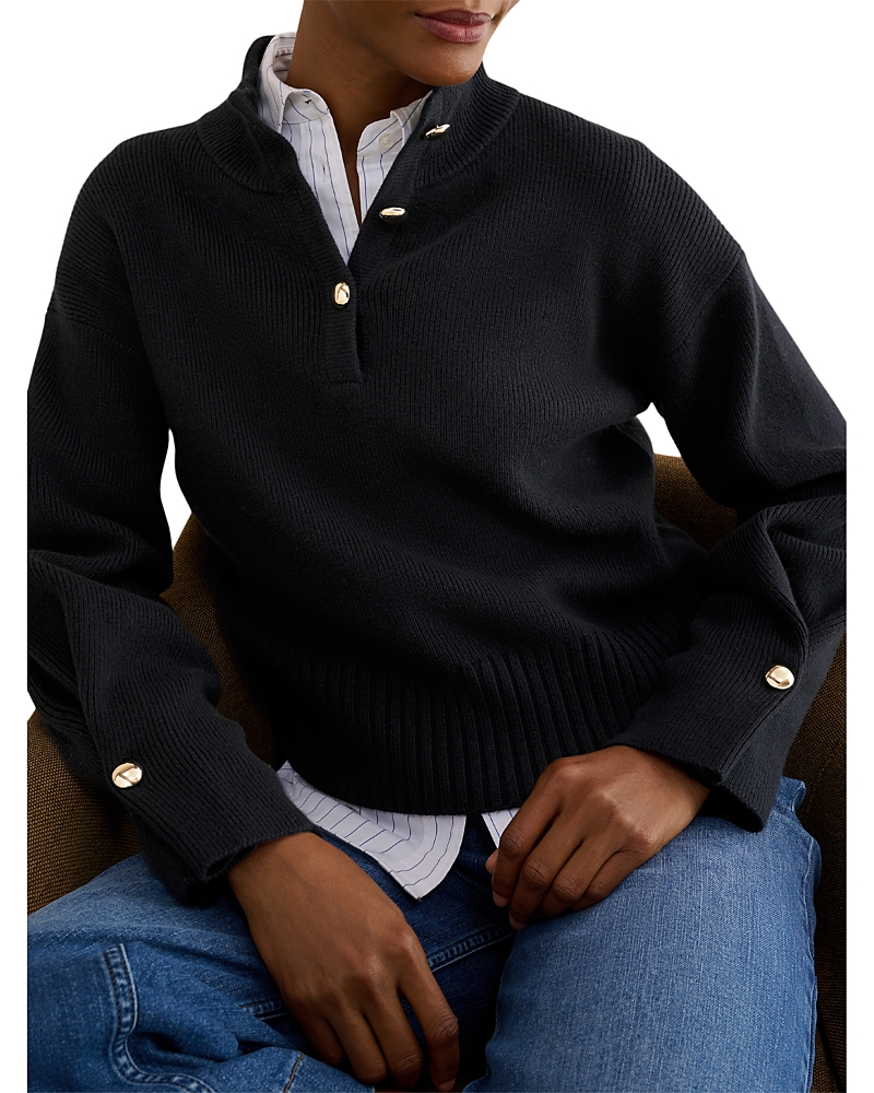 Hobbs London Adler Mock Neck Sweater