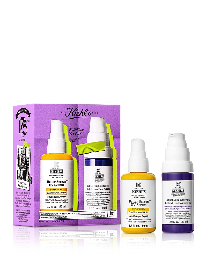 Kiehl's Since 1851 Day to Night Sunscreen & Retinol Serum Gift Set