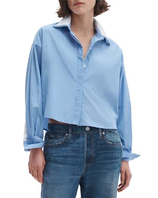 Marin Stripe Layered Shirt
