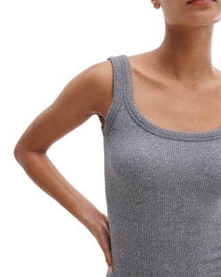 The Essential Rib Wide String Tank Top