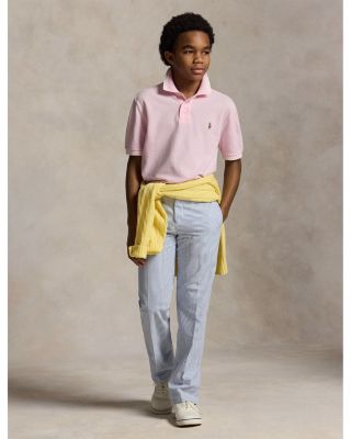 Boys' Oxford Mesh Polo Shirt - Big Kid