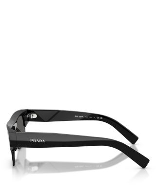 PR Rectangular Sunglasses, 55mm