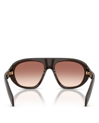 PR Aviator Sunglasses, 56mm