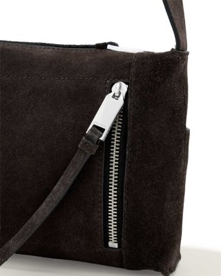 Alba Small Suede Crossbody Bag