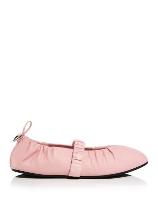 Women's Spire Ruched Mary Jane Flats