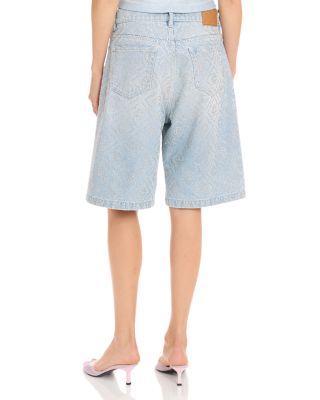 Hotfix Baggy Denim Shorts